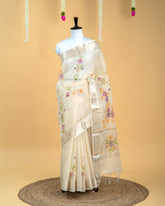 Printed Linen Tissue with Stone